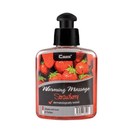 Warming Massage Çilek Aromalı Isınma Etkili Masaj Yağı 100ml.