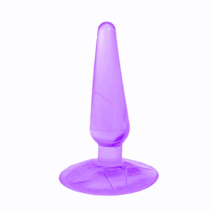 Backpart Şeffaf Yumuşak Silikon Bükülebilir 9.5cm Anal Tıkaç (Plug)